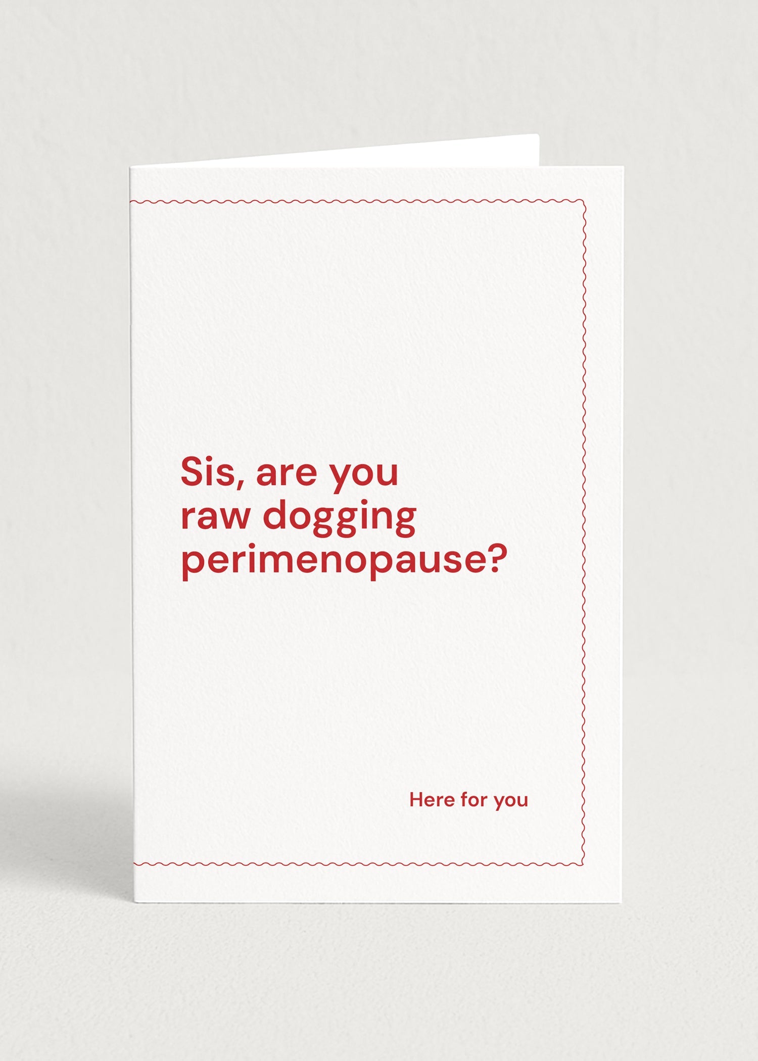Raw dog