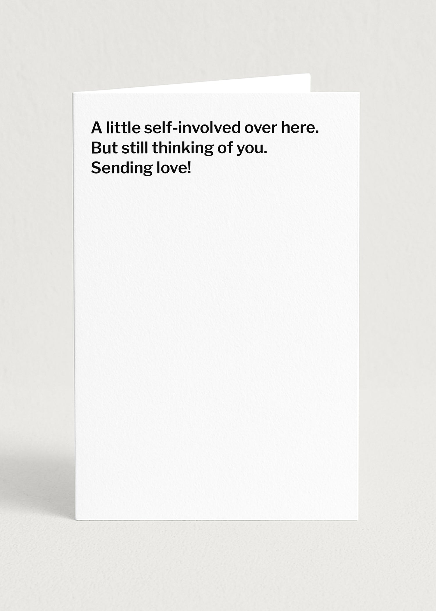 Self involved